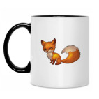 Кружка двухцветная