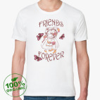 Мужская футболка органик