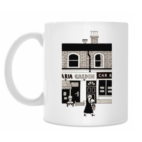 Кружка с принтом Городок