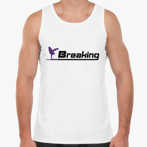 Майка с принтом   Breaking!