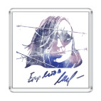 Магнит 6.5 x 6.5 см Егор Летов -ГрОб