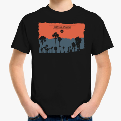 Детская футболка Город в Калифрнии (USA)