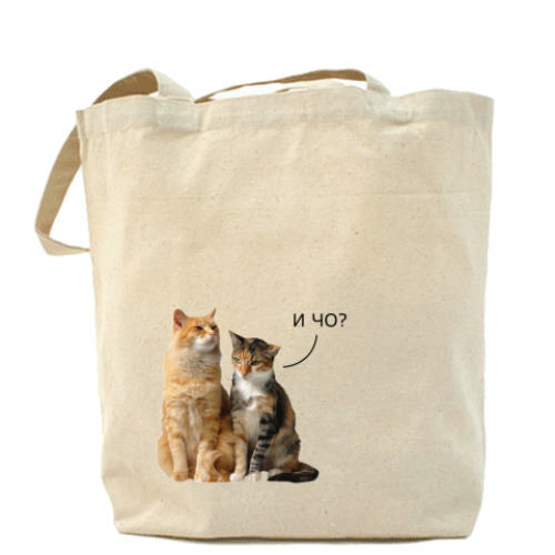 Сумка шоппер Коты