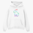 Толстовка худи оверсайз