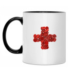 Кружка двухцветная