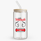 Банка с бамбуковой крышкой