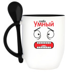 Кружка с ложкой