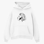 Толстовка худи оверсайз