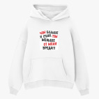 Толстовка худи оверсайз