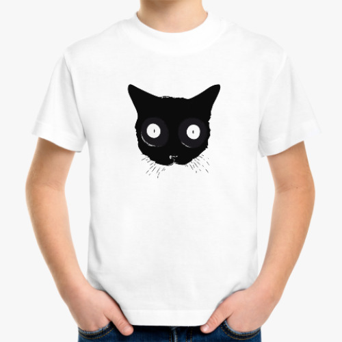 Детская футболка Мордочка кошки