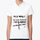 Женская рубашка поло