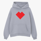 Толстовка худи оверсайз