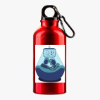 Металлическая бутылка 400 мл UV-DTF