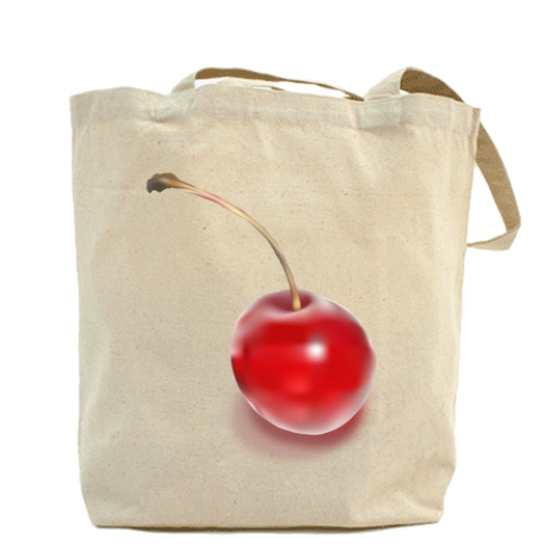 Сумка шоппер Вишня