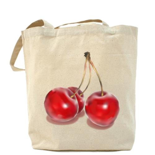 Сумка шоппер Вишня