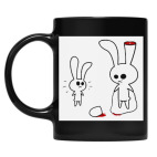 Кружка цветная UV-DTF