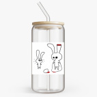 Банка с бамбуковой крышкой