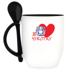 Кружка с ложкой