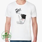 Мужская футболка органик