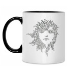 Кружка двухцветная