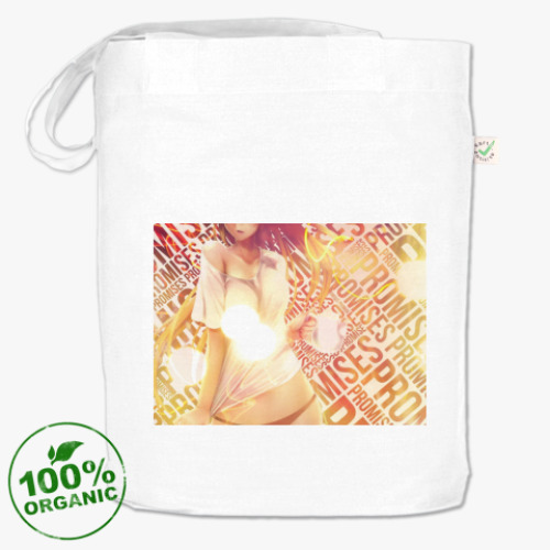 Сумка шоппер с принтом Anime art