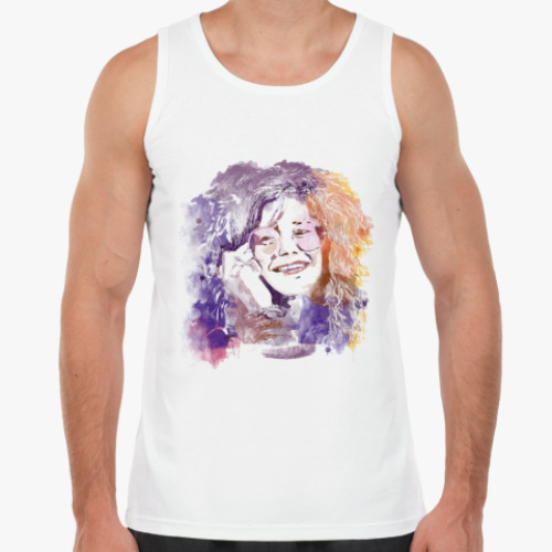 Майка с принтом Дженис Джоплин – Janis Joplin