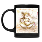 Кружка цветная UV-DTF