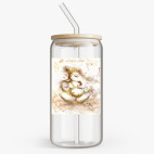 Банка с бамбуковой крышкой