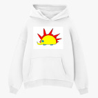 Толстовка худи оверсайз