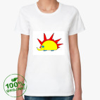 Женская футболка органик