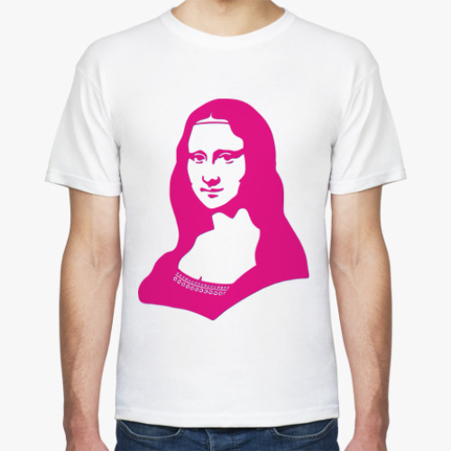 Футболка с принтом MONA LISA