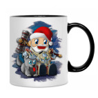 Кружка двухцветная