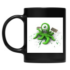 Кружка цветная UV-DTF