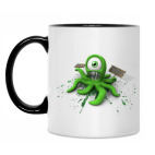 Кружка двухцветная