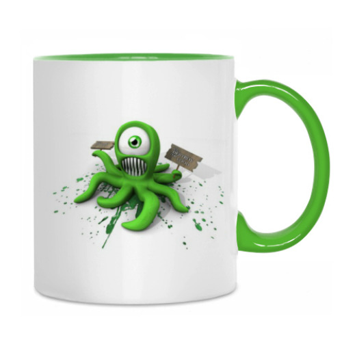 Кружка с принтом ОСМИНОГ