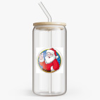 Банка с бамбуковой крышкой