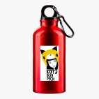 Металлическая бутылка 400 мл UV-DTF