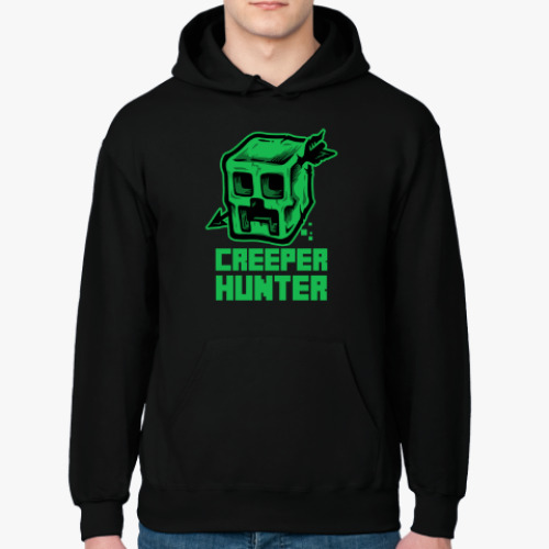 Толстовка худи Creeper Hunter . Minecraft