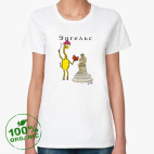 Женская футболка органик