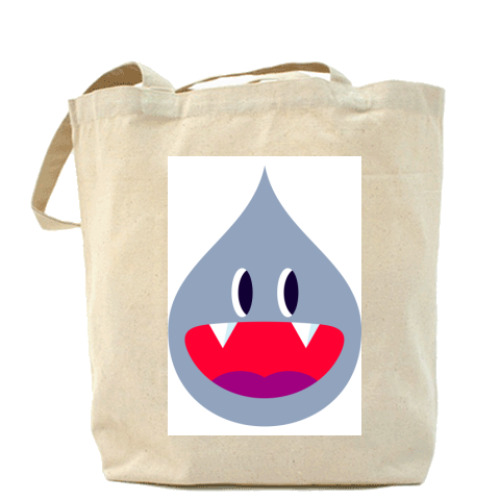 Сумка шоппер с принтом Droplet