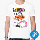 Мужская спортивная футболка