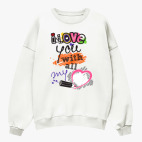 Свитшот оверсайз