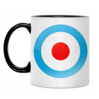 Кружка двухцветная