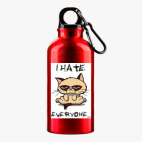 Металлическая бутылка 400 мл UV-DTF