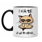 Кружка двухцветная