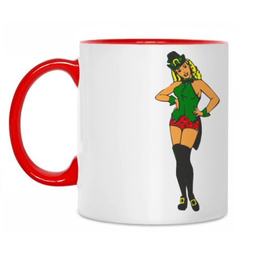 Кружка с принтом Леприкон