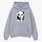 Толстовка худи оверсайз