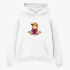 Толстовка худи оверсайз