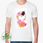 Мужская футболка органик