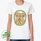 Женская футболка органик